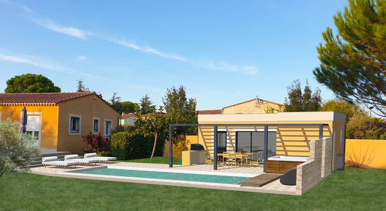 pool house Entraigues-sur-la-Sorgue